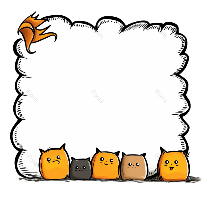 卡通图片,对话框元素,卡通素材PNG,卡通海报免抠素材